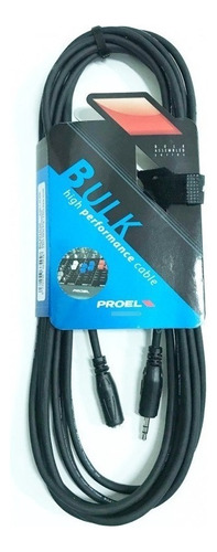 Proel Bulk Cable Prologandor Mini Plug Estereo 3.5 3 Metros