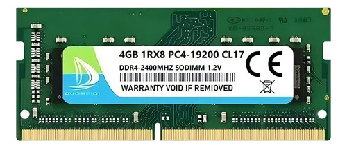4GB Ddr4-2400Mhz Memoria Ram Portátil Sodimm Gamer C4-19200s Duomeiq