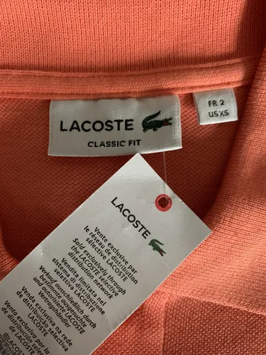 Tallas lacoste playeras hotsell