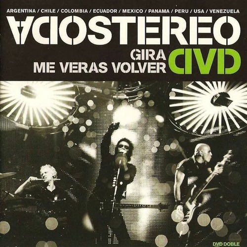 Soda Stereo - Gira Me Veras Volver Dvd Nuevo Sellado