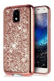 Funda Brillos Strass Samsung S8 Plus Rosa