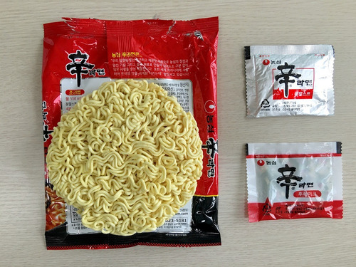 Lamen Miojo Coreano Picante Apimentado Shin Ramyun 100 G