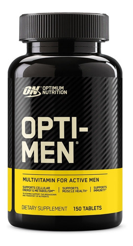 Multivitaminico Opti-men Optimum Nutrition 150 Cápsulas 