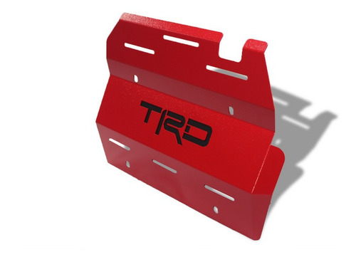 Imagem 3 de 6 de Protetor De Cárter Hilux Escrita Trd Vermelho 2013