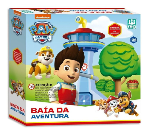 Baía Da Aventura Patrulha Canina - Nig Brinquedos