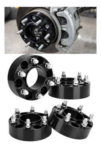 Set X4 Desplazadores Espaciadores Kit Levante 6x130-74.6-1.5