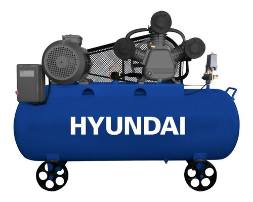 Compresor Hyundai Hyc400c  400lts 10 Hp  Trifasico 220v