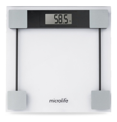 Báscula De Peso Marca Microlife Modelo Ws50 Color Gris