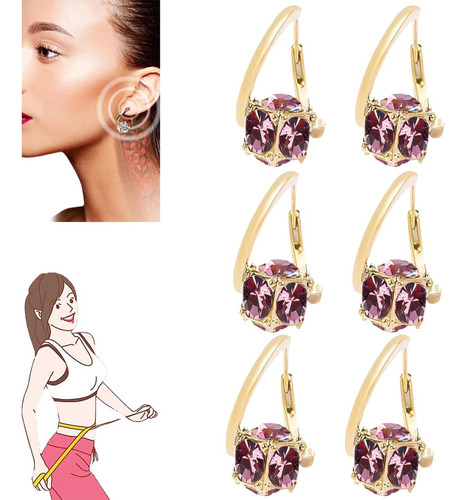 3par Pendientes De Germanio Magnetology Lymphatic Adelgazar