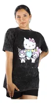 Comprar Polo Topsportfitnes Largo Ovsize Hello Kitty Gris Osc Pack 2