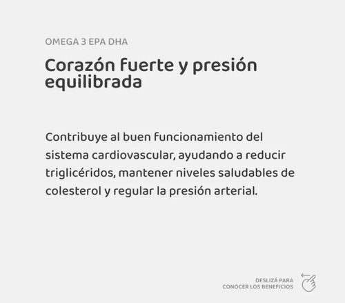 Suplemento en cápsula Vitalis Navitas Suplementos Omega 3