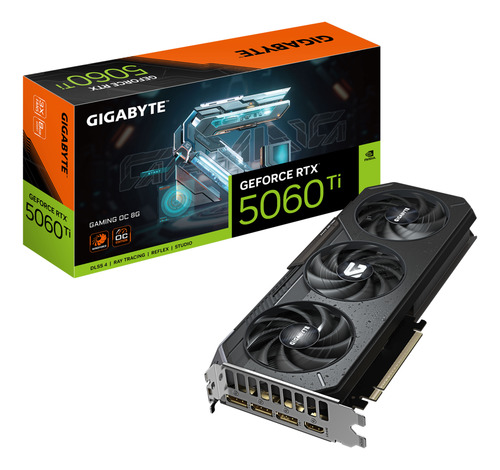 Placa De Video Vga Geforce Rtx 5060 Ti 8gb Gddr7 Gaming Oc