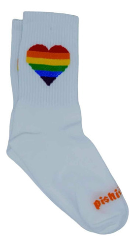 Playera Pride Corazon Lgbt+ Y Par Calcetas Arcoiris Orgullo