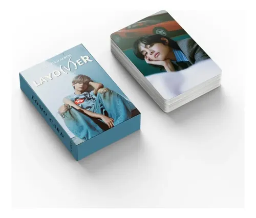 55 Cartões Fotográficos V Do Bts - Layover Fds | MercadoLivre
