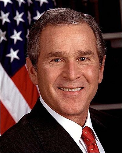 El Presidente George W. Bush Official Portrait Photo Print D