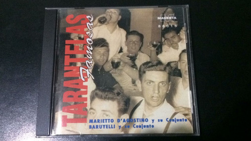 Tarantelas Famosas  D´agostino, Baruyelli  Cd Nuevo Cerrado