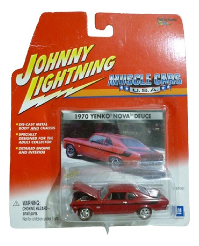 Johnny Lightning 70 Chevy Yenko Nova Muscle Cars - J P Cars