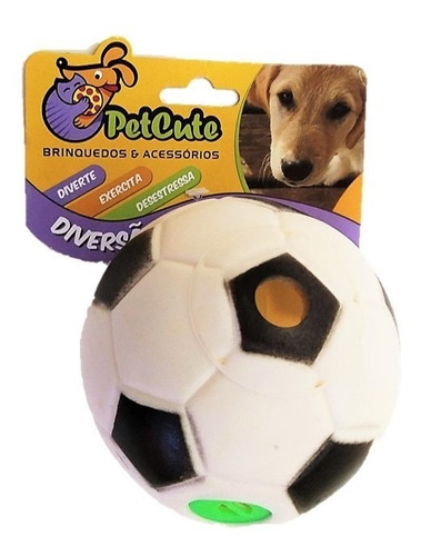 Bola Para Cachorros Futebol Petcute Sonora