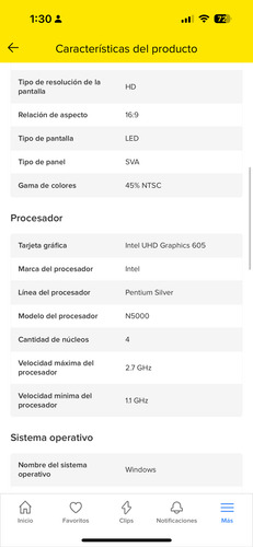 Ultrabook 15-dw0083wm 15.6 - (Usado)