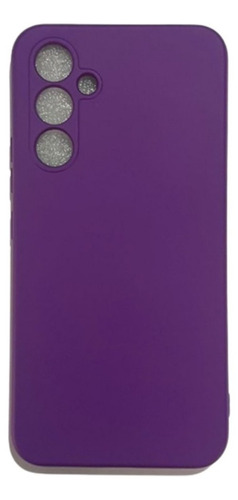 Capa Capinha Case Aveludada Compatível Para A14 6.6 5g Cor Roxo Para A14 5g 6.6