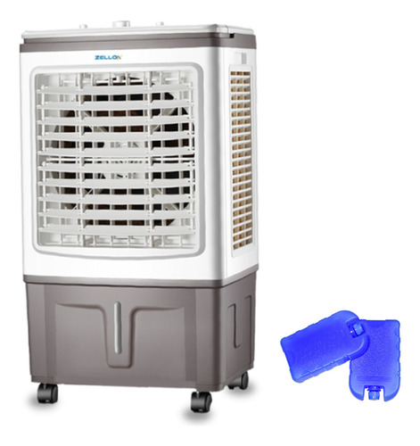 Climatizador De Ar Evaporativo Zlx-30 30l 100w 4 Funções Cor Branco 220V