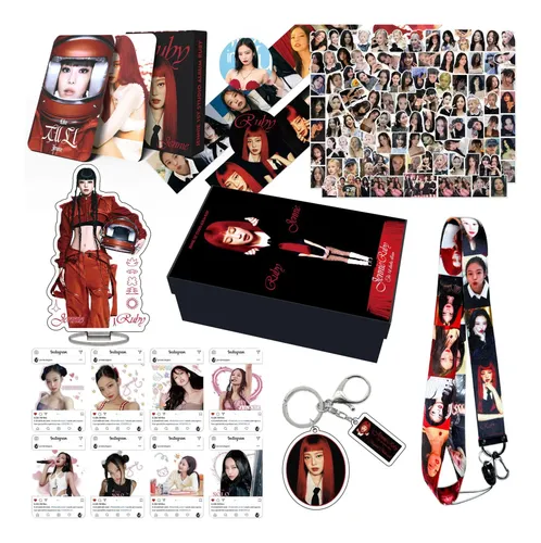 Kit De Presente Jennie Ruby Kpop Cartões Lomo Coleção Mm