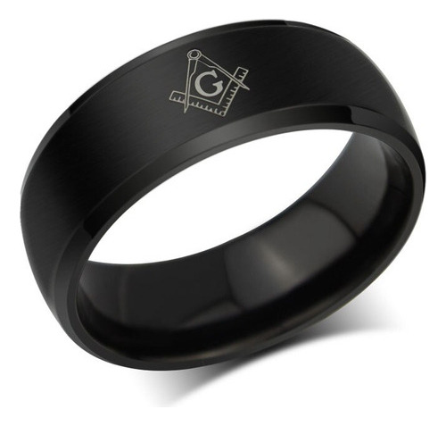 Anillo De Titanio Para Hombre Joyería De Acero Inoxidable