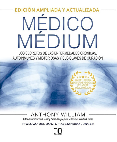 Libro Medico Medium [ Pasta Dura ] Ampliada, Anthony William