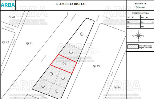 Imagen 9 de 9 de Terreno Fraccion En Venta O Permuta - Colectora Acceso Oeste - Francisco Álvarez - Moreno - G.b.a. Zona Oeste