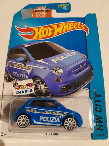 Hot Wheels | 2013 | Fiat 500 Polizia