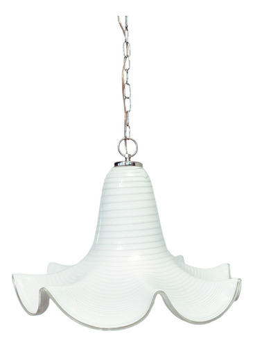 Colgante Lampara De Techo Murano Cristal Capeline Xxxl