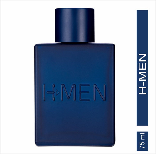 Imagem 2 de 5 de Perfume H-men 75ml + Desodorante Rollon E Gel Capilar