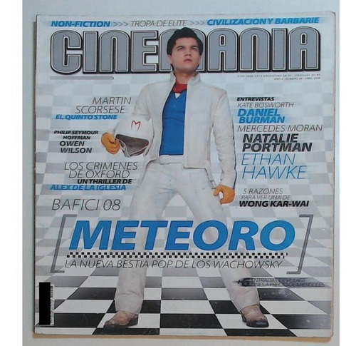 Revista Cinemania - Año 4 - Numero 48 - Abril 2008