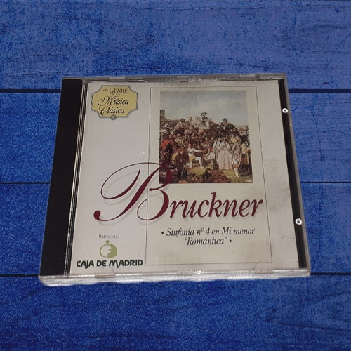 Bruckner Sinfonía N° 4 Romántica Cd Spain Maceo-disqueria