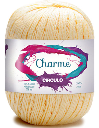 Linha Charme Círculo Cores Lisas 150g - Escolha Sua Cor