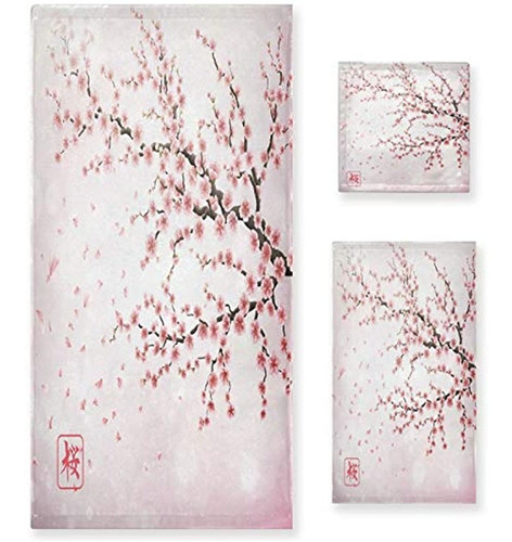 Naanle Beautiful Pink Cherry Blossom Tree Soft Luxury Decora
