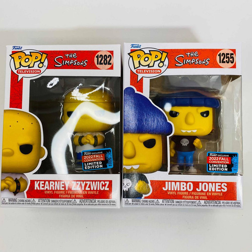 Set Funko Pop! The Simpsons: Jimbo & Kearney Nycc '22
