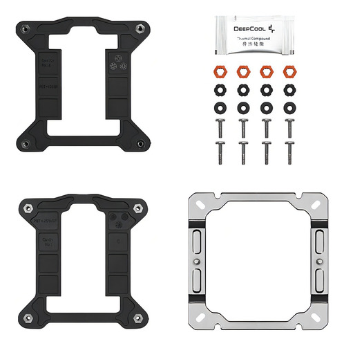 Cooler Para Processador Gammaxx Ag400 120mm Deepcool Preto