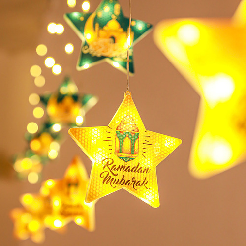Cortina Led B Castle Pentagonal Star Light String Sce
