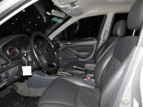Honda Civic 1.7 Ex Aut Blindagem Iiia Completa C/ Couro