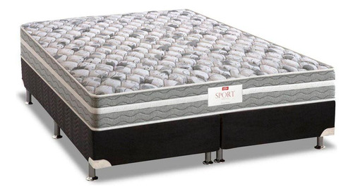 Cama Box King: Colchão Molas Ensacadas Pelmex  Sport+base C