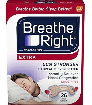 Tiras Nasales Breathe Right Para Dejar De Roncar, Libre De D