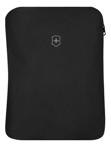 Mochila Empacable, Travel Essentials Victorinox Color Negro Diseño De La Tela Lisa