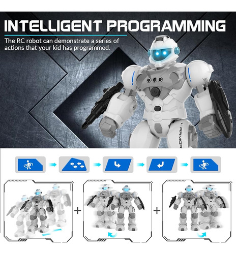 Stemtron Robot Toys Para Niños, Robot De Control Remoto Prog