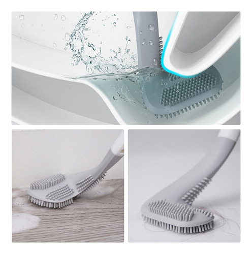 General Escobilla De Baño Con Cerdas Tpr De Pared Para