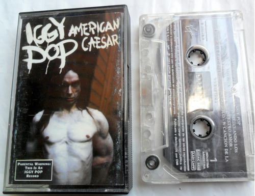 Iggy Pop - American Caesar * 1º Ed. 1993 Casete