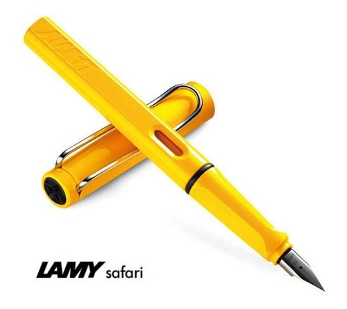 Pluma Estilografo Lamy Safari Amarilla Original Regalo Ideal