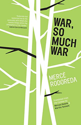 Libro War So Much War De Rodoreda, Mercè