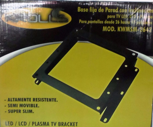 Base Para Tv Kroll's Para Tv De 26 A 42 Pulgadas Nuevo