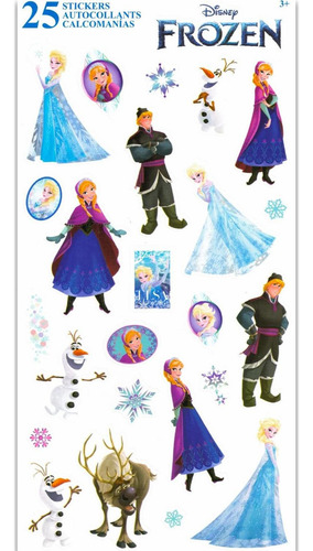 Muñeca Anna Disney Frozen + Vestido 4-6 Años + Pegatinas